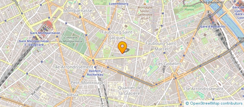 localisation de l'entreprise MONSIEUR CHRISTIAN BERCHE à PARIS