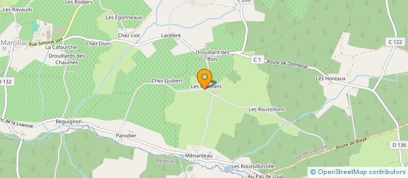 localisation de l'entreprise MONSIEUR CHRISTIAN BERNARD à VAL-DE-LIVENNE
