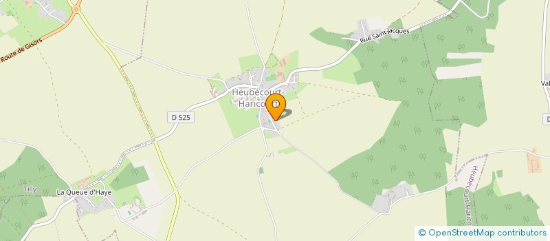 localisation de l'entreprise MONSIEUR CHRISTIAN BERNAY  HEUBECOURT-HARICOURT