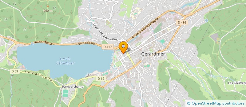 localisation de l'entreprise MONSIEUR CHRISTIAN BERND  HOMBOURG-HAUT