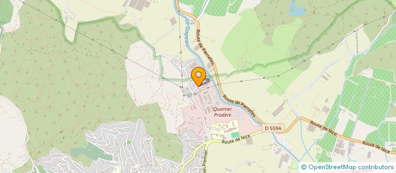 localisation de l'entreprise MONSIEUR CHRISTIAN BERNEZET à HYERES