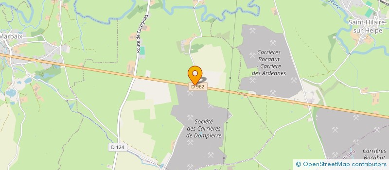 localisation de l'entreprise MONSIEUR CHRISTIAN BERTAUT  DOMPIERRE-SUR-HELPE