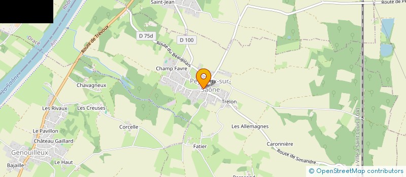 localisation de l'entreprise MONSIEUR CHRISTIAN BERTHIER à PEYZIEUX-SUR-SAONE