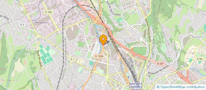 localisation de l'entreprise MONSIEUR CHRISTIAN BERTIATO à CHAMBERY