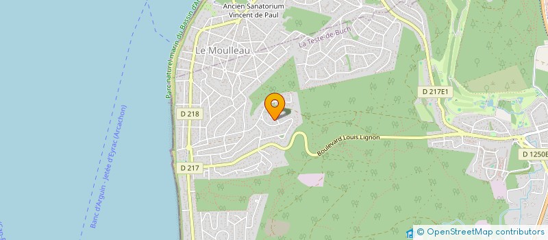 localisation de l'entreprise MONSIEUR CHRISTIAN BERTONI à LA TESTE-DE-BUCH