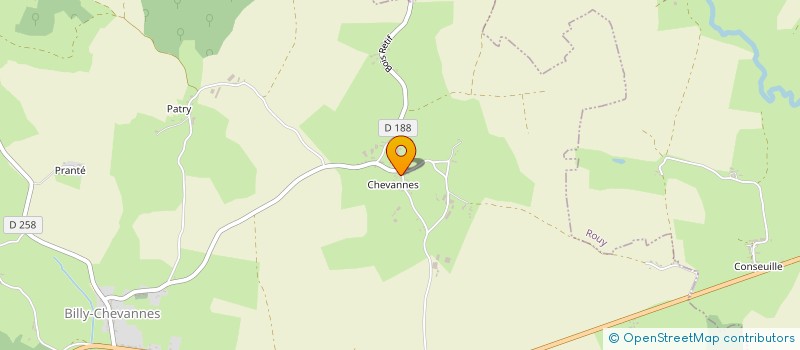 localisation de l'entreprise MONSIEUR CHRISTIAN BERTRAND  SERMOISE-SUR-LOIRE