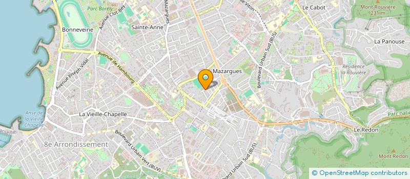 localisation de l'entreprise MONSIEUR CHRISTIAN BESOMBES à MARSEILLE