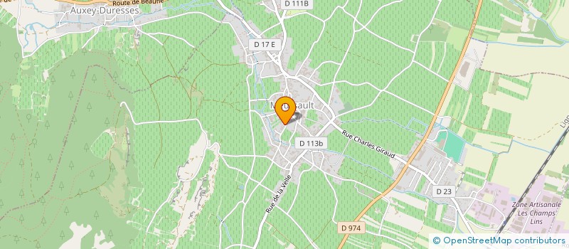 localisation de l'entreprise MONSIEUR CHRISTIAN BESSAGUET  MEURSAULT