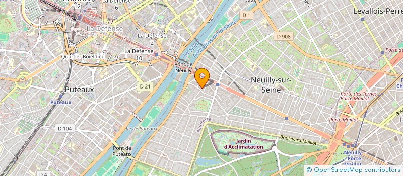localisation de l'entreprise MONSIEUR CHRISTIAN BESSE  NEUILLY-SUR-SEINE