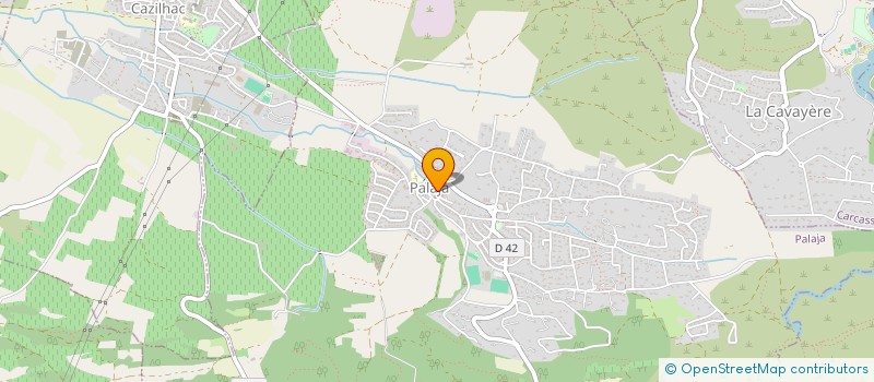 localisation de l'entreprise MONSIEUR CHRISTIAN BESSE  PALAJA