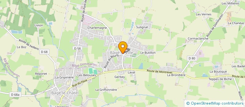 localisation de l'entreprise MONSIEUR CHRISTIAN BEZAMAT à SAINT-CYR-SUR-MENTHON