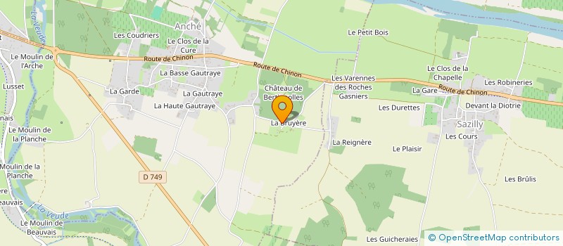 localisation de l'entreprise MONSIEUR CHRISTIAN BIDAULT à LA ROCHE-CLERMAULT