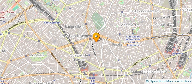 localisation de l'entreprise MONSIEUR CHRISTIAN BIESMANS  PARIS