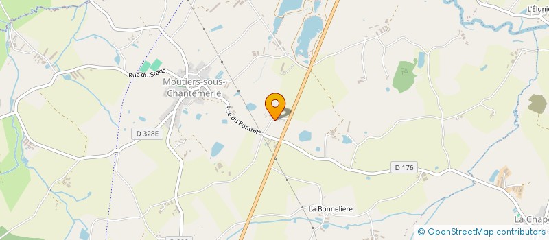 localisation de l'entreprise MONSIEUR CHRISTIAN BILHEU  MONCOUTANT-SUR-SEVRE