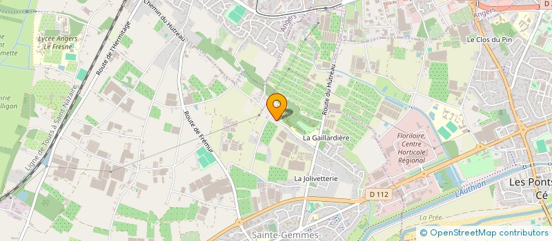 localisation de l'entreprise MONSIEUR CHRISTIAN BINET  SAINTE-GEMMES-SUR-LOIRE