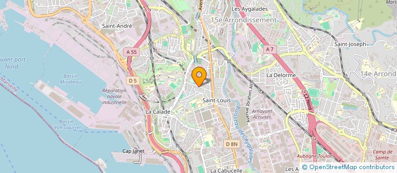 localisation de l'entreprise MONSIEUR CHRISTIAN BLANC à MARSEILLE