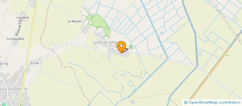 localisation de l'entreprise MONSIEUR CHRISTIAN BLANCHON  LOIRE-LES-MARAIS