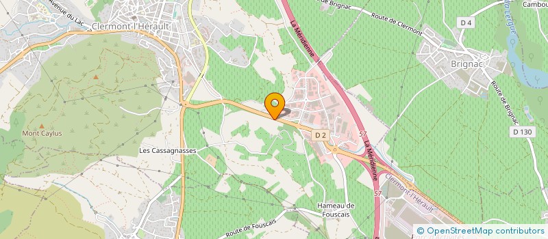 localisation de l'entreprise MONSIEUR CHRISTIAN BLANQUET  ASPIRAN