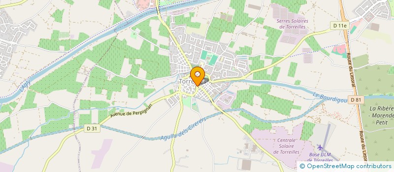 localisation de l'entreprise MONSIEUR CHRISTIAN BLAZI  TORREILLES