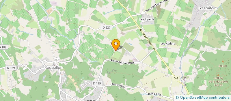 localisation de l'entreprise MONSIEUR CHRISTIAN BLEIN  MURS