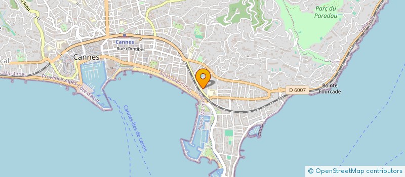 localisation de l'entreprise MONSIEUR CHRISTIAN BLEYZAT  CANNES