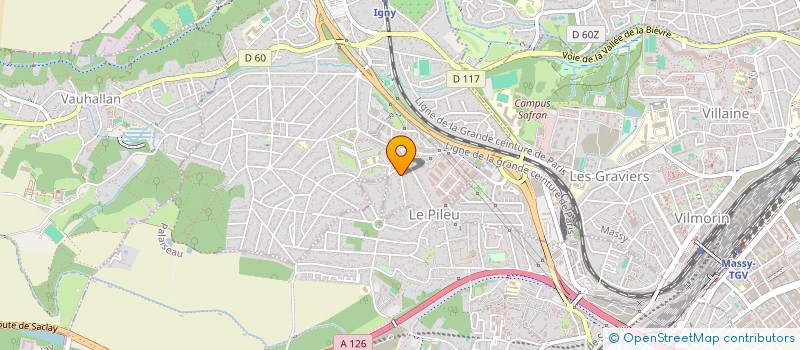 localisation de l'entreprise MONSIEUR CHRISTIAN BOARETTO à IGNY