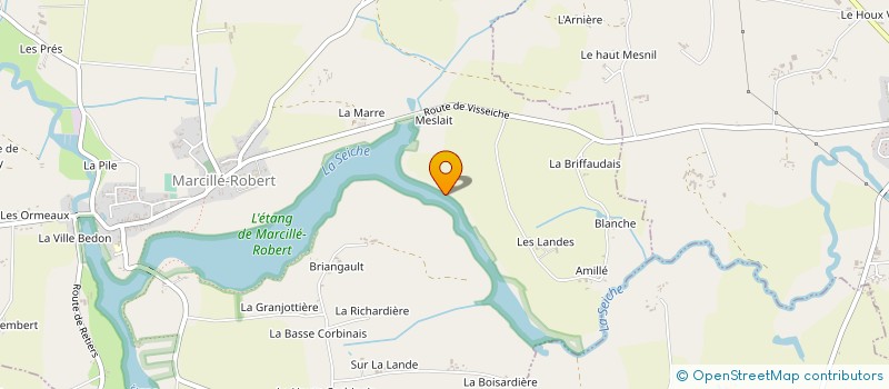 localisation de l'entreprise MONSIEUR CHRISTIAN BOISNARD  MARCILLE-ROBERT