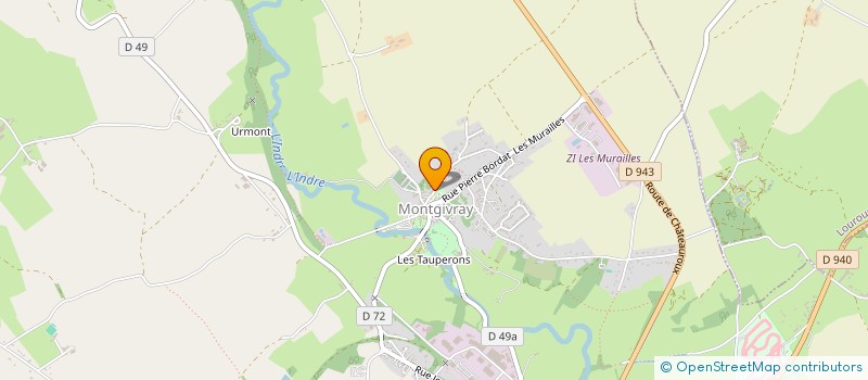 localisation de l'entreprise MONSIEUR CHRISTIAN BOISSEAU à MONTGIVRAY