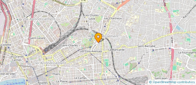 localisation de l'entreprise MONSIEUR CHRISTIAN BOMBAGLIA à MARSEILLE