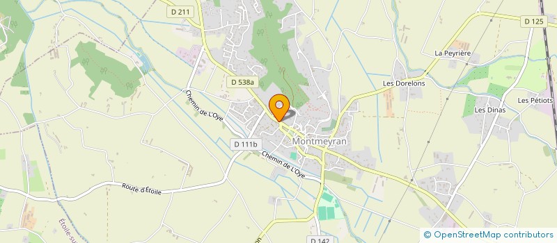 localisation de l'entreprise MONSIEUR CHRISTIAN BOMBLED  MONTMEYRAN