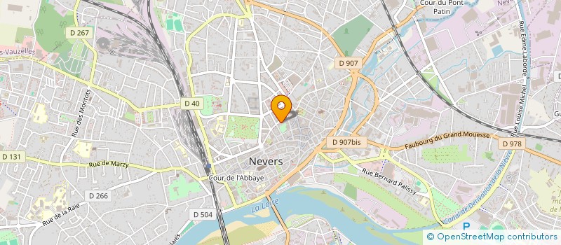 localisation de l'entreprise MONSIEUR CHRISTIAN BONAMY à NEVERS