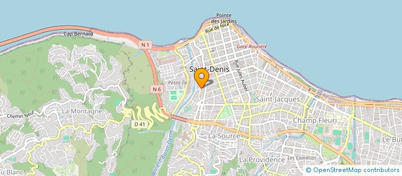 localisation de l'entreprise MONSIEUR CHRISTIAN BONARDEL  SAINT-DENIS