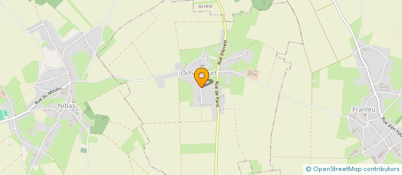 localisation de l'entreprise MONSIEUR CHRISTIAN BONHOMME  OCHANCOURT