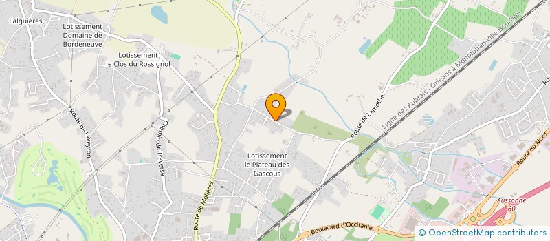 localisation de l'entreprise MONSIEUR CHRISTIAN BONNAL  MONTAUBAN