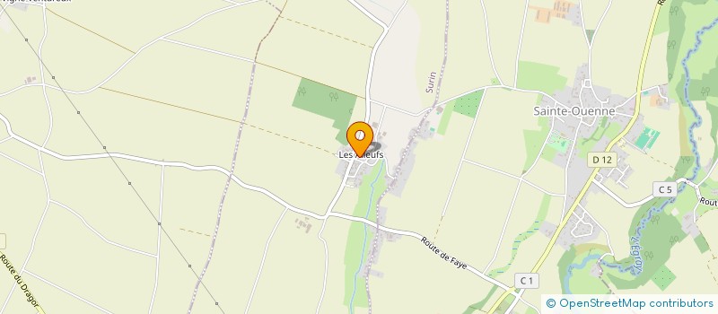 localisation de l'entreprise MONSIEUR CHRISTIAN BONNEAU  SURIN