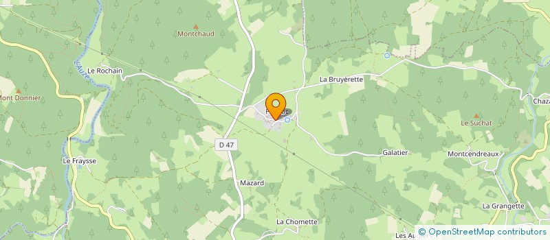 localisation de l'entreprise MONSIEUR CHRISTIAN BONNEFOY à SAINT-JEURES
