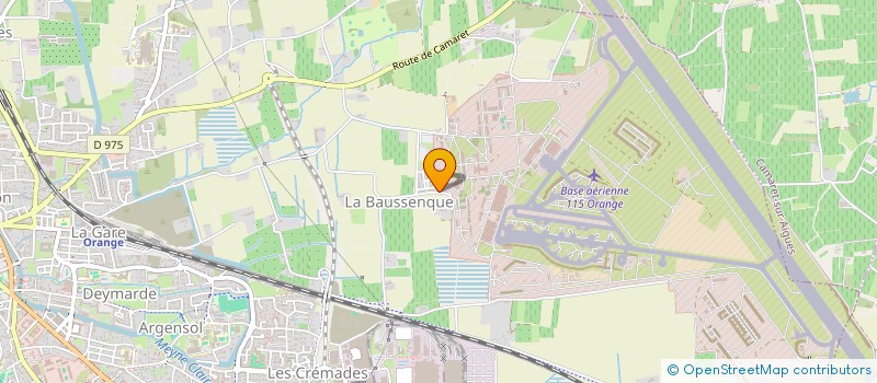 localisation de l'entreprise MONSIEUR CHRISTIAN BONNET  ORANGE