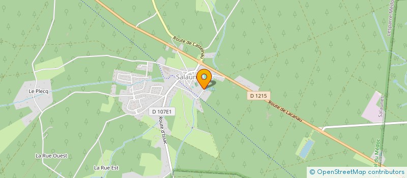 localisation de l'entreprise MONSIEUR CHRISTIAN BONNET  SALAUNES