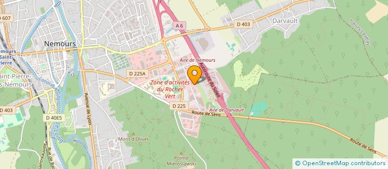 localisation de l'entreprise MONSIEUR CHRISTIAN BONNICHON  NEMOURS