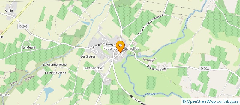 localisation de l'entreprise MONSIEUR CHRISTIAN BONNIN  TERRANJOU