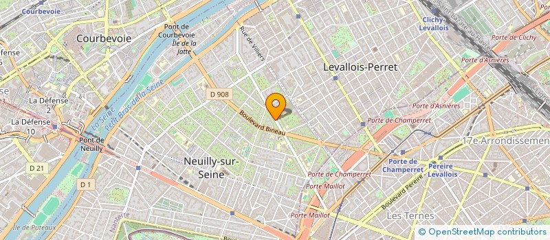 localisation de l'entreprise MONSIEUR CHRISTIAN BONTEMPS à NEUILLY-SUR-SEINE