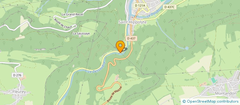 localisation de l'entreprise MONSIEUR CHRISTIAN BONVALOT à LES TERRES-DE-CHAUX