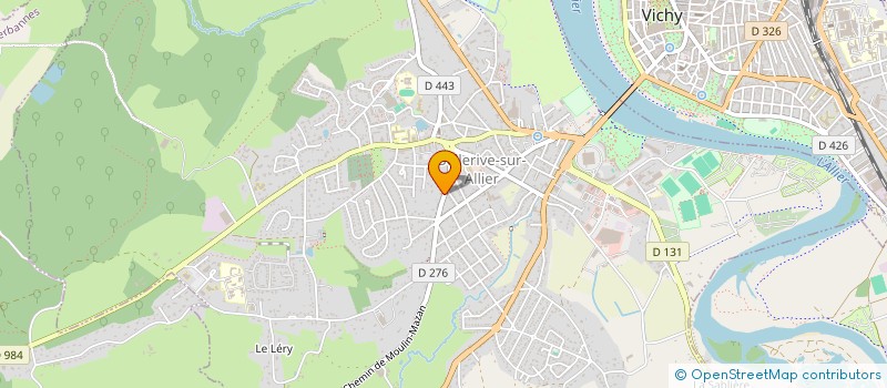 localisation de l'entreprise MONSIEUR CHRISTIAN BORDAT à BELLERIVE-SUR-ALLIER