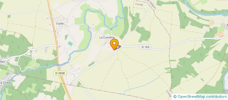 localisation de l'entreprise MONSIEUR CHRISTIAN BORDES  LUZAY