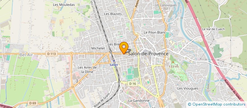 localisation de l'entreprise MONSIEUR CHRISTIAN BORG à SALON-DE-PROVENCE