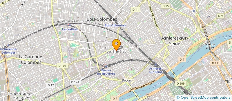 localisation de l'entreprise MONSIEUR CHRISTIAN BOTTIER à ASNIERES-SUR-SEINE