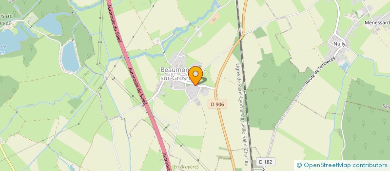 localisation de l'entreprise MONSIEUR CHRISTIAN BOUGAIN  MANCEY