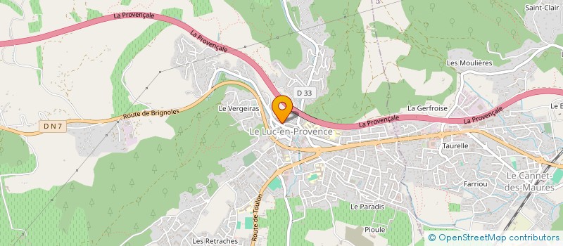 localisation de l'entreprise MONSIEUR CHRISTIAN BOUILLET  FLASSANS-SUR-ISSOLE