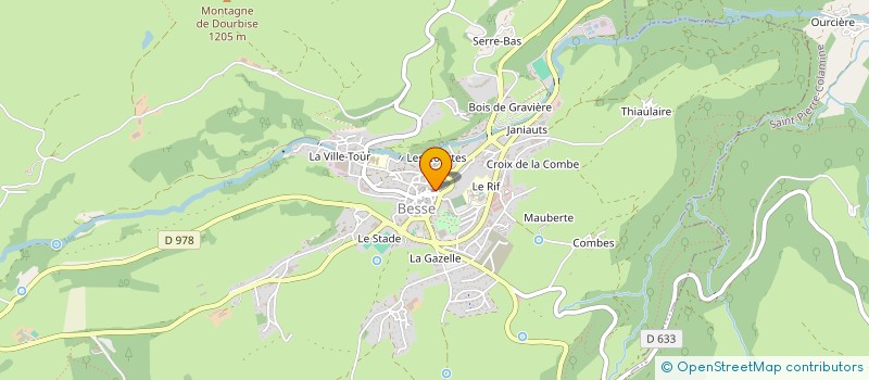 localisation de l'entreprise MONSIEUR CHRISTIAN BOULARAND à BESSE-ET-SAINT-ANASTAISE