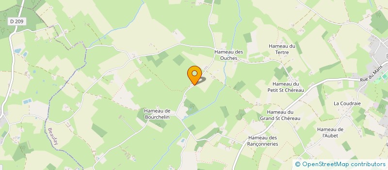 localisation de l'entreprise MONSIEUR CHRISTIAN BOULAY  TORCE-EN-VALLEE